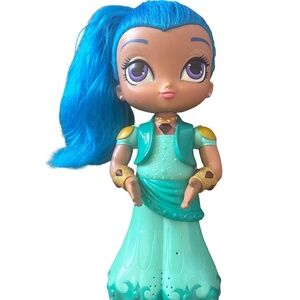 Mattel Shimmer & Shine Shine Wish & Spin Interactive Doll Tested Works 2015